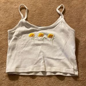 Brandy melville cropped tank top